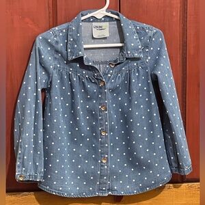 Genuine OshKosh B’gosh denim shirt.